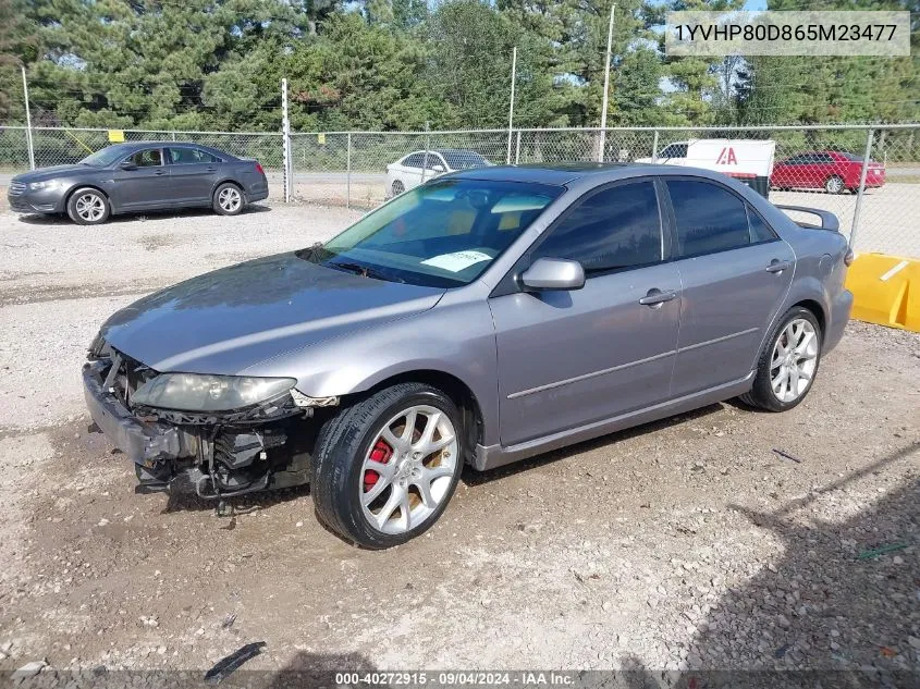 2006 Mazda Mazda6 S Grand Sport VIN: 1YVHP80D865M23477 Lot: 40272915