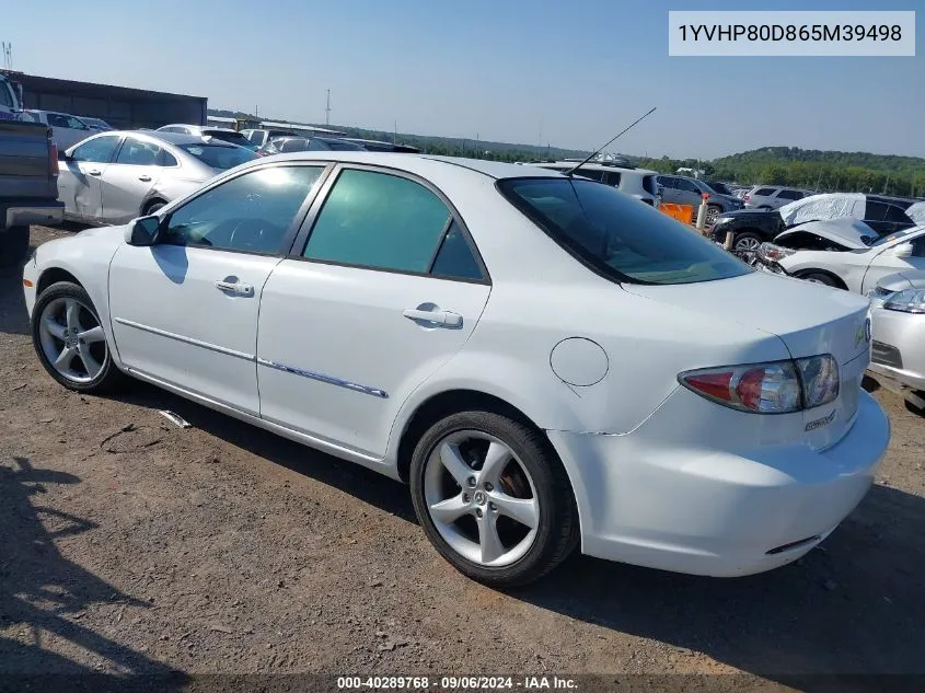 1YVHP80D865M39498 2006 Mazda Mazda6 S