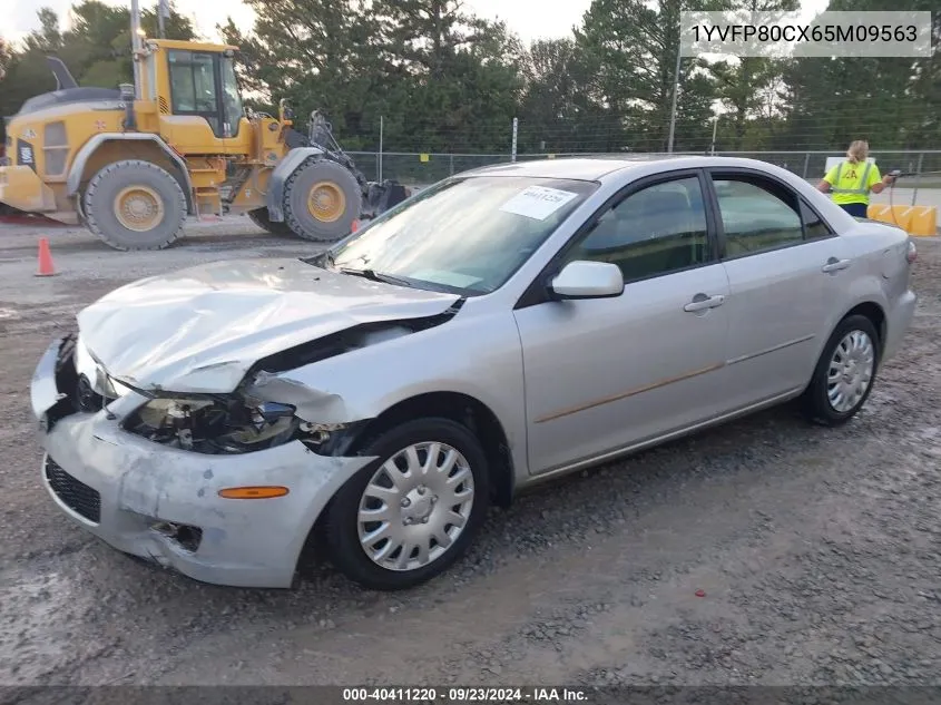 2006 Mazda Mazda6 I VIN: 1YVFP80CX65M09563 Lot: 40411220