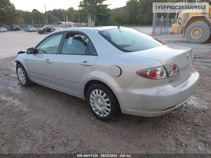 2006 Mazda Mazda6 I VIN: 1YVFP80CX65M09563 Lot: 40411220