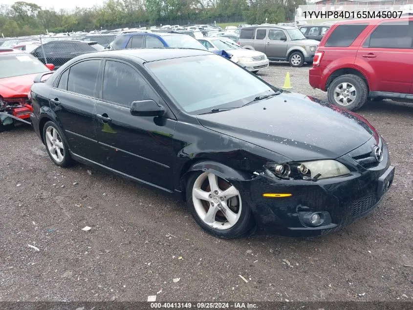 1YVHP84D165M45007 2006 Mazda Mazda6 S Sport