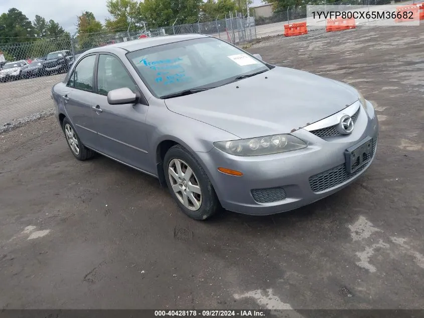 2006 Mazda Mazda6 I VIN: 1YVFP80CX65M36682 Lot: 40428178