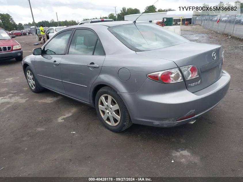 2006 Mazda Mazda6 I VIN: 1YVFP80CX65M36682 Lot: 40428178