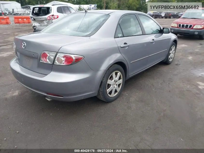 2006 Mazda Mazda6 I VIN: 1YVFP80CX65M36682 Lot: 40428178