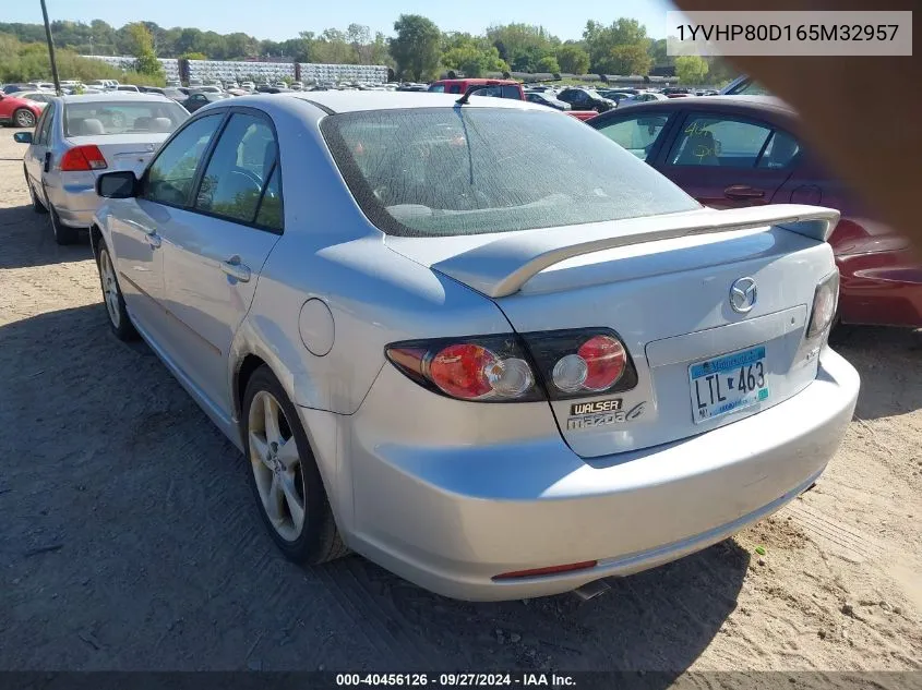 1YVHP80D165M32957 2006 Mazda Mazda6 Sport S