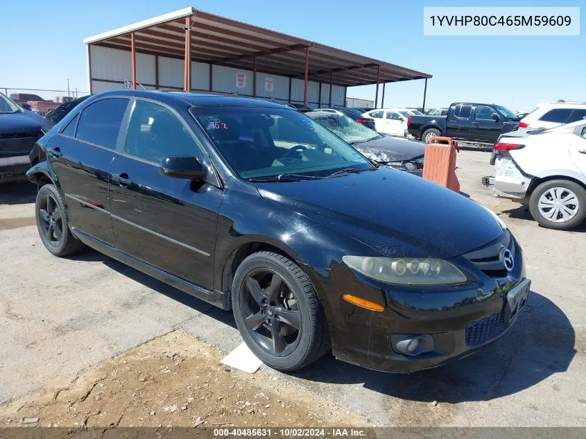 2006 Mazda Mazda6 I Sport VIN: 1YVHP80C465M59609 Lot: 40485631