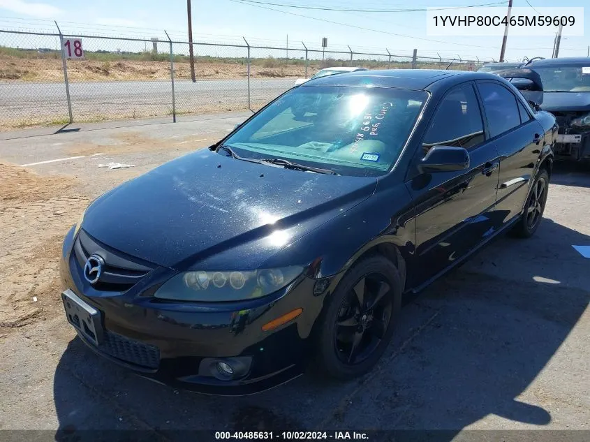 2006 Mazda Mazda6 I Sport VIN: 1YVHP80C465M59609 Lot: 40485631