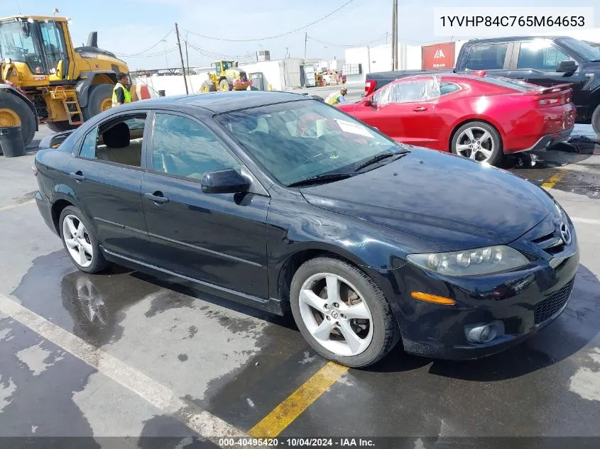 2006 Mazda 6 I VIN: 1YVHP84C765M64653 Lot: 40495420