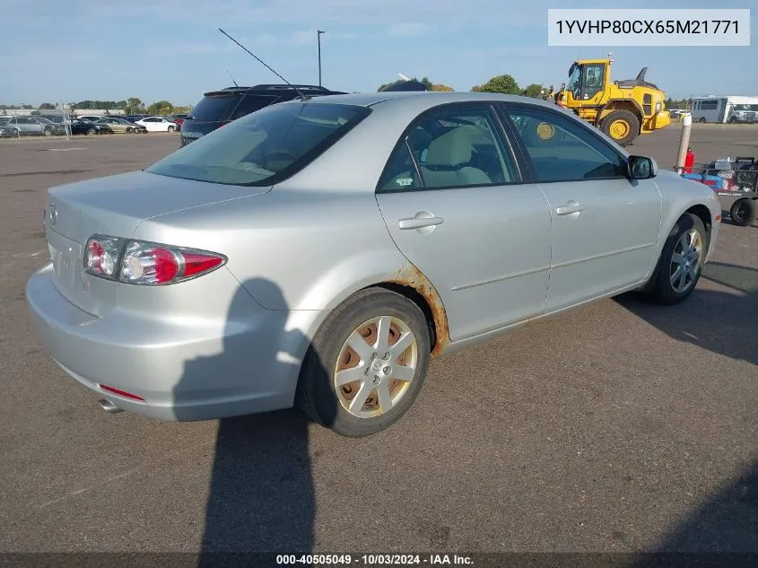 1YVHP80CX65M21771 2006 Mazda Mazda6 I