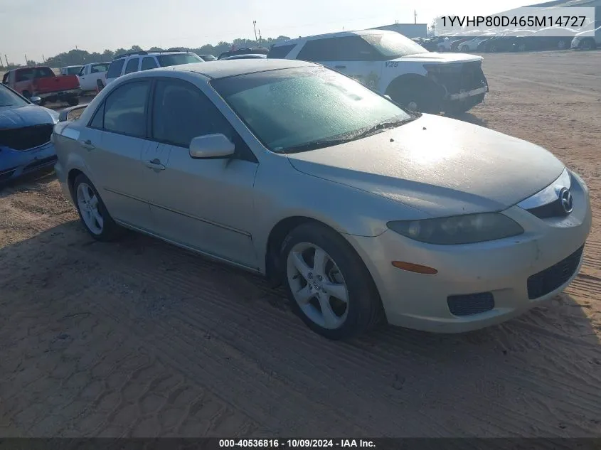 1YVHP80D465M14727 2006 Mazda Mazda6 S