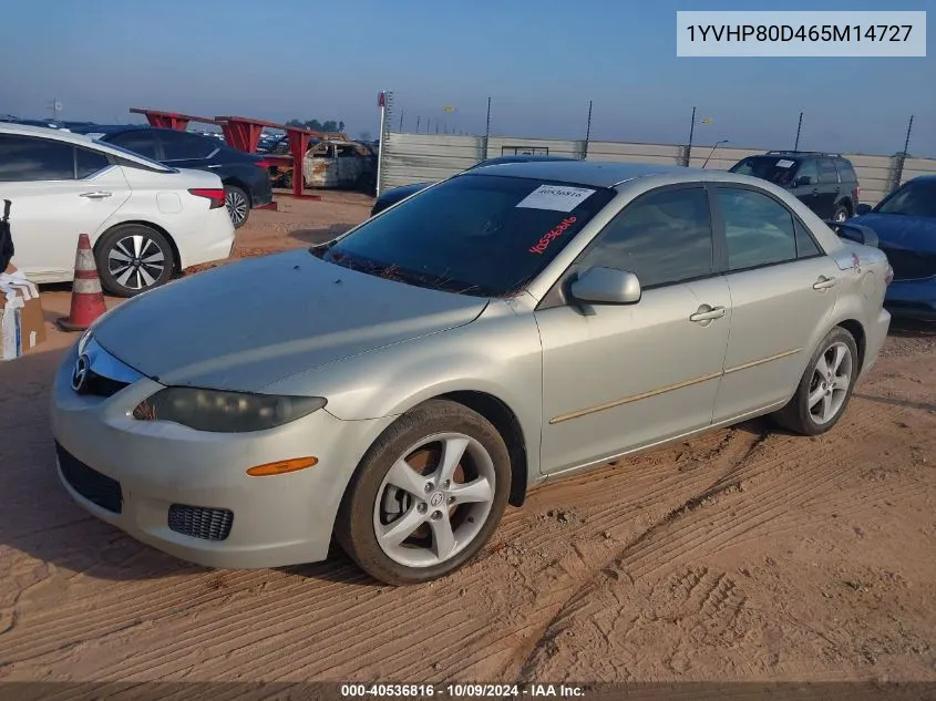 1YVHP80D465M14727 2006 Mazda Mazda6 S