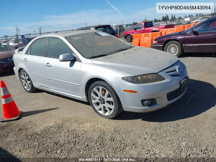 1YVHP80D465M43094 2006 Mazda Mazda6 S Grand Sport