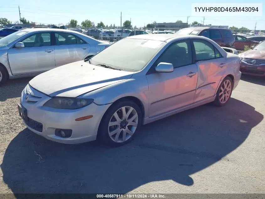 1YVHP80D465M43094 2006 Mazda Mazda6 S Grand Sport