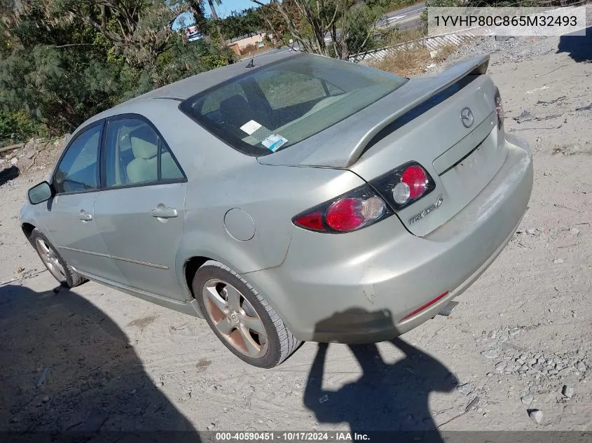 1YVHP80C865M32493 2006 Mazda Mazda6 I Sport