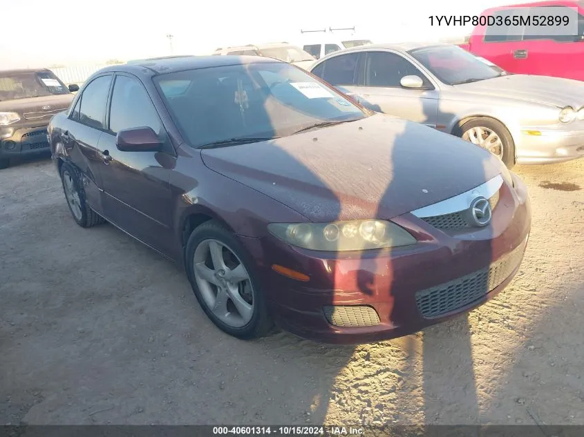 2006 Mazda Mazda6 S VIN: 1YVHP80D365M52899 Lot: 40601314