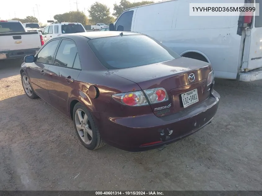 1YVHP80D365M52899 2006 Mazda Mazda6 S