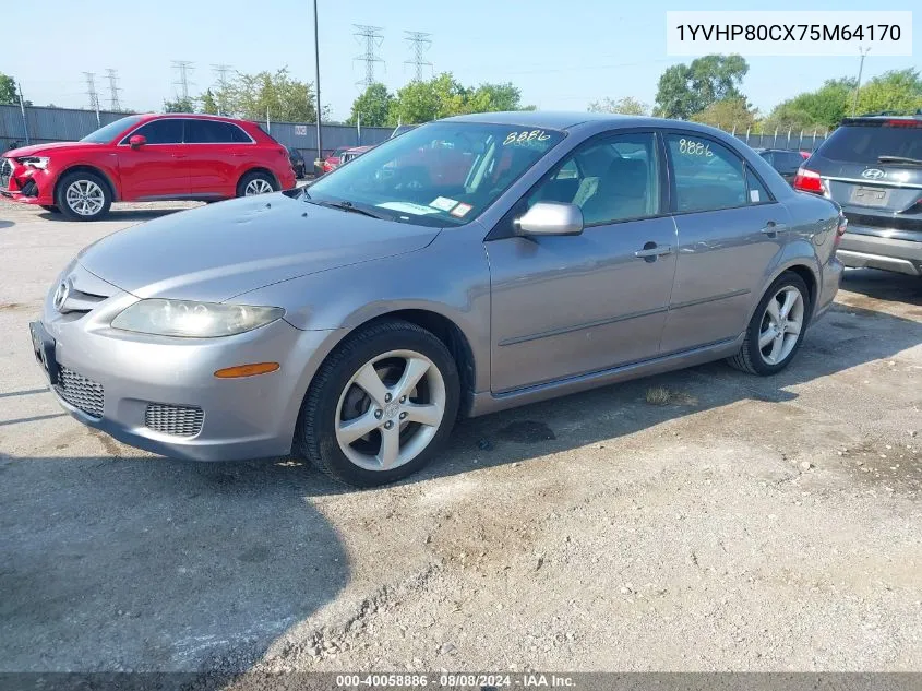 1YVHP80CX75M64170 2007 Mazda Mazda6 I Sport Ve