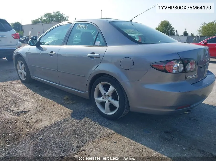 1YVHP80CX75M64170 2007 Mazda Mazda6 I Sport Ve