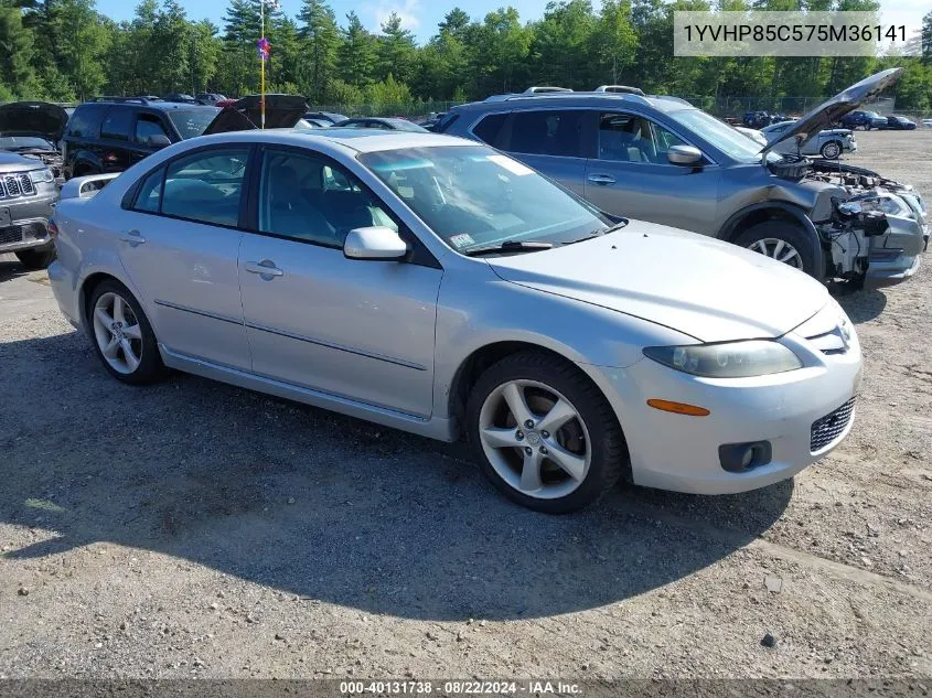 2007 Mazda Mazda6 I Grand Touring VIN: 1YVHP85C575M36141 Lot: 40131738