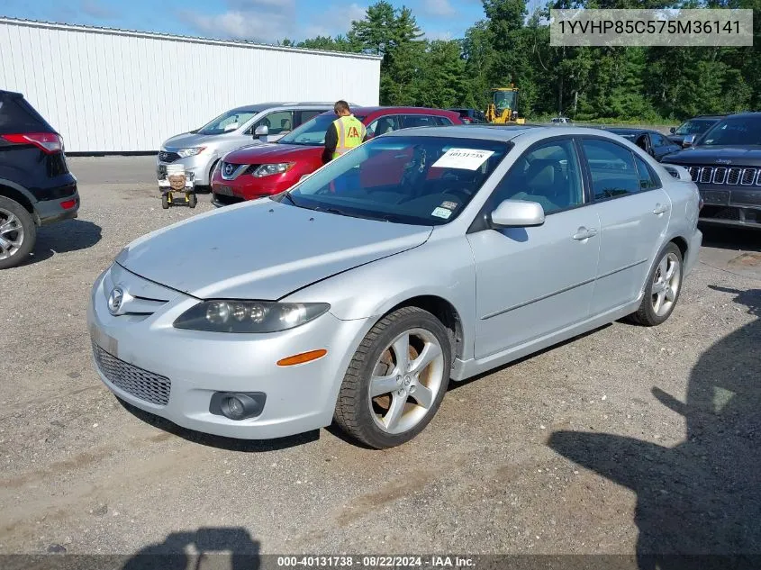 2007 Mazda Mazda6 I Grand Touring VIN: 1YVHP85C575M36141 Lot: 40131738