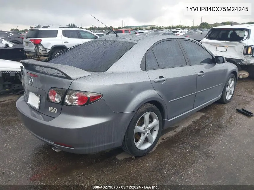 2007 Mazda Mazda6 I Sport Ve VIN: 1YVHP84CX75M24245 Lot: 40279878