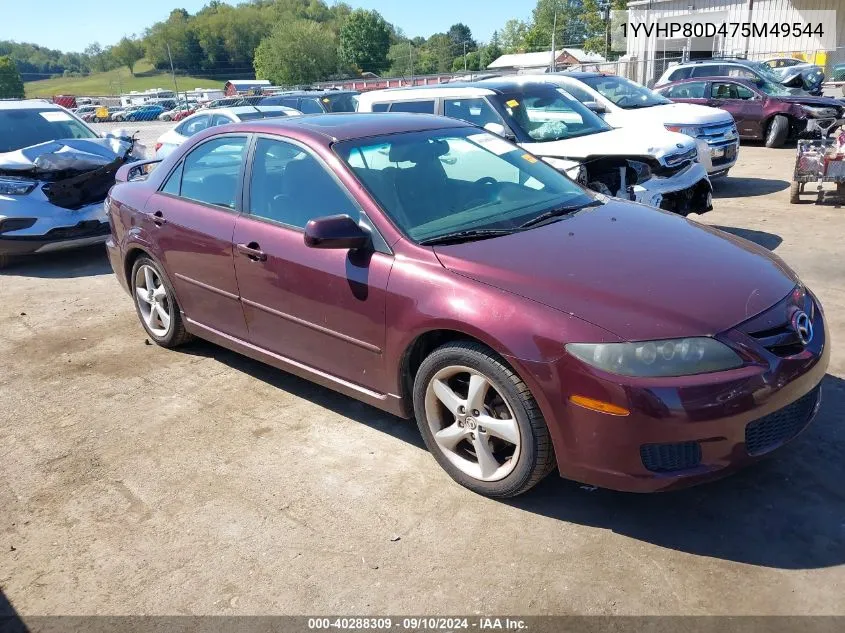 1YVHP80D475M49544 2007 Mazda Mazda6 S Touring