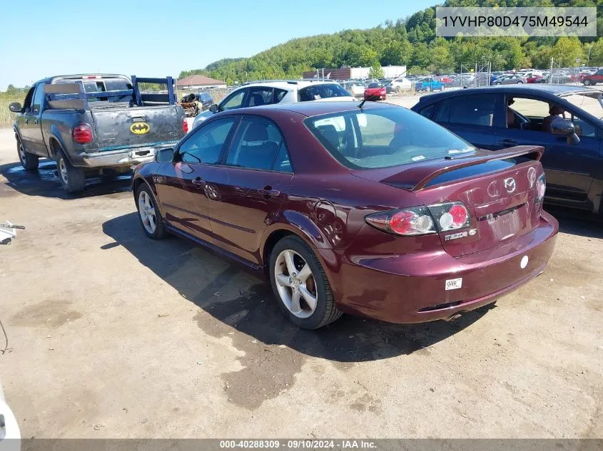 1YVHP80D475M49544 2007 Mazda Mazda6 S Touring