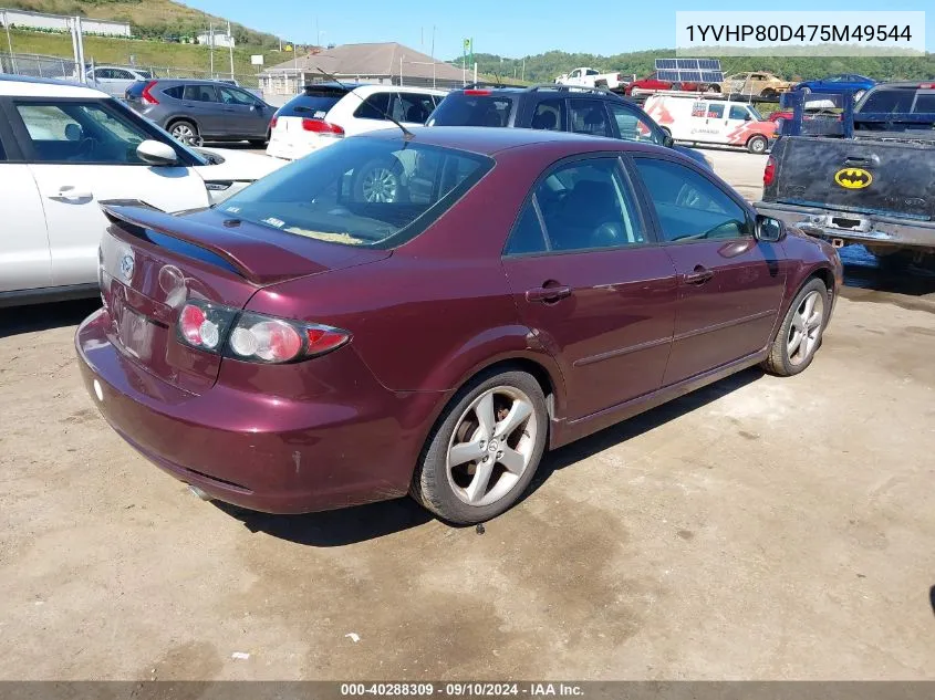 1YVHP80D475M49544 2007 Mazda Mazda6 S Touring