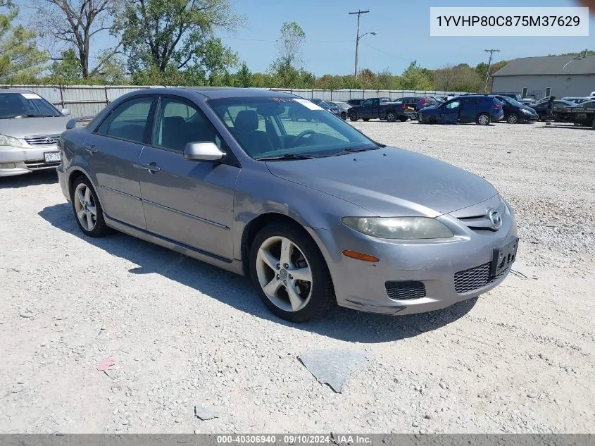 2007 Mazda Mazda6 I Touring VIN: 1YVHP80C875M37629 Lot: 40306940