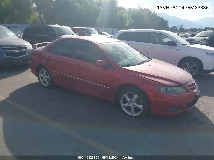 2007 Mazda 6 I VIN: 1YVHP80C475M33836 Lot: 40328304