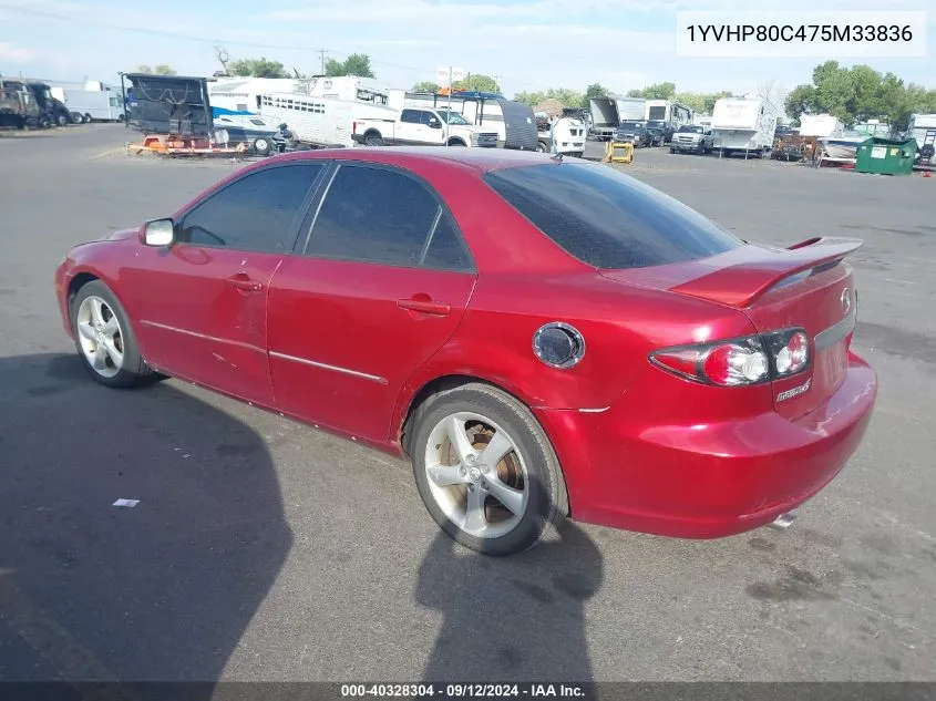 2007 Mazda 6 I VIN: 1YVHP80C475M33836 Lot: 40328304