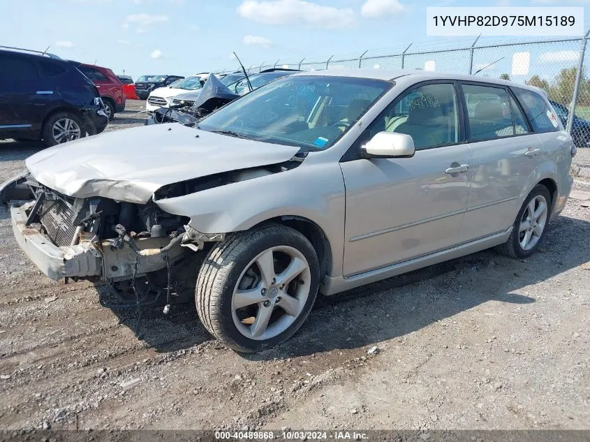 1YVHP82D975M15189 2007 Mazda Mazda6 S Sport Ve