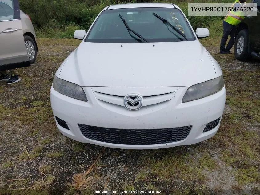 1YVHP80C175M46320 2007 Mazda 6 I