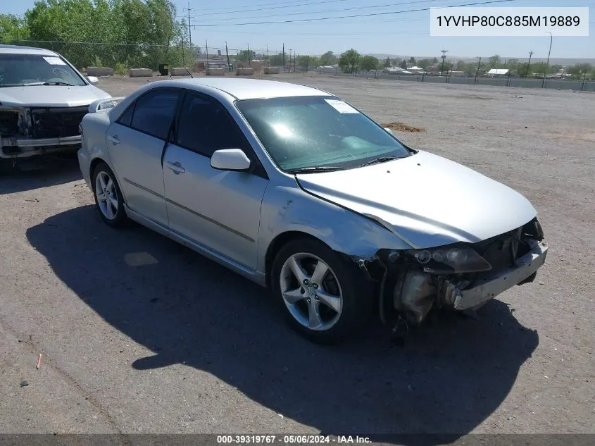 1YVHP80C885M19889 2008 Mazda Mazda6 I Sport Ve