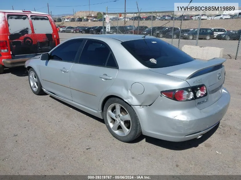 1YVHP80C885M19889 2008 Mazda Mazda6 I Sport Ve