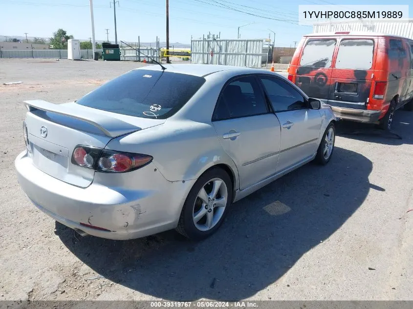 1YVHP80C885M19889 2008 Mazda Mazda6 I Sport Ve