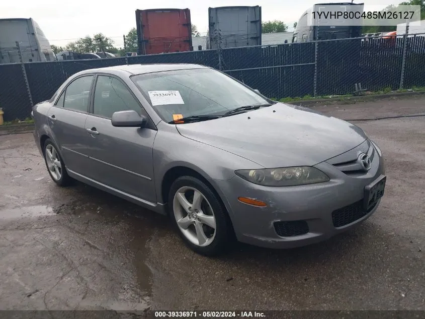 1YVHP80C485M26127 2008 Mazda Mazda6 I Sport Ve