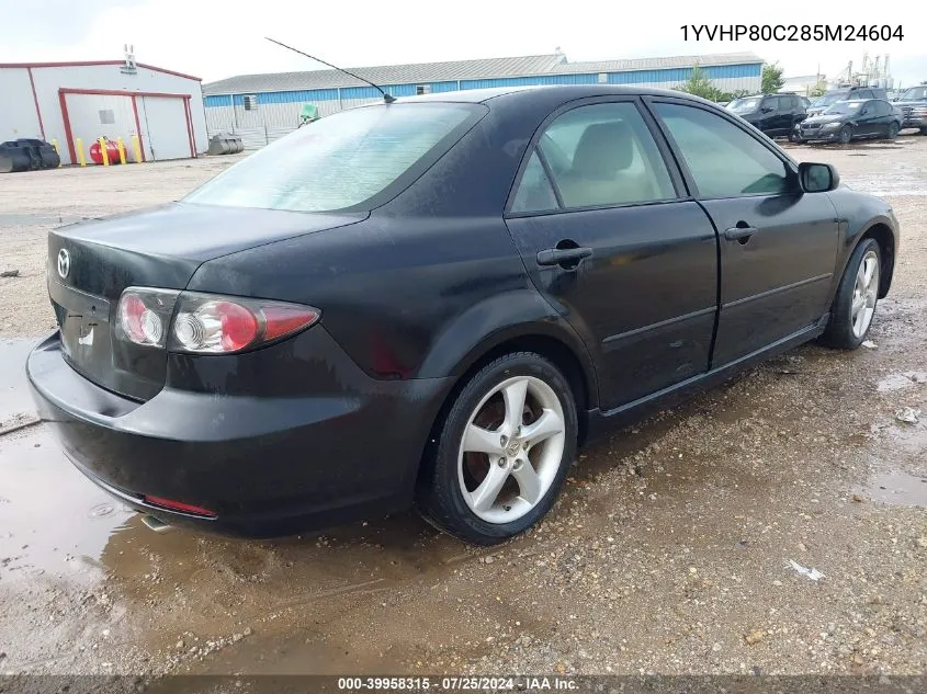 1YVHP80C285M24604 2008 Mazda Mazda6 I Sport Ve