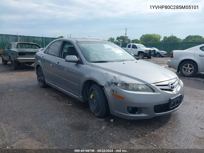 1YVHP80C285M05101 2008 Mazda Mazda6 I Sport Ve