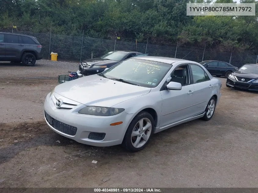 1YVHP80C785M17972 2008 Mazda Mazda6 I Sport Ve