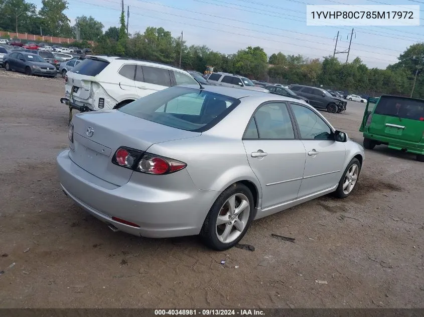 1YVHP80C785M17972 2008 Mazda Mazda6 I Sport Ve