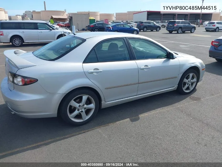 1YVHP80C485M44515 2008 Mazda Mazda6 I Sport Ve