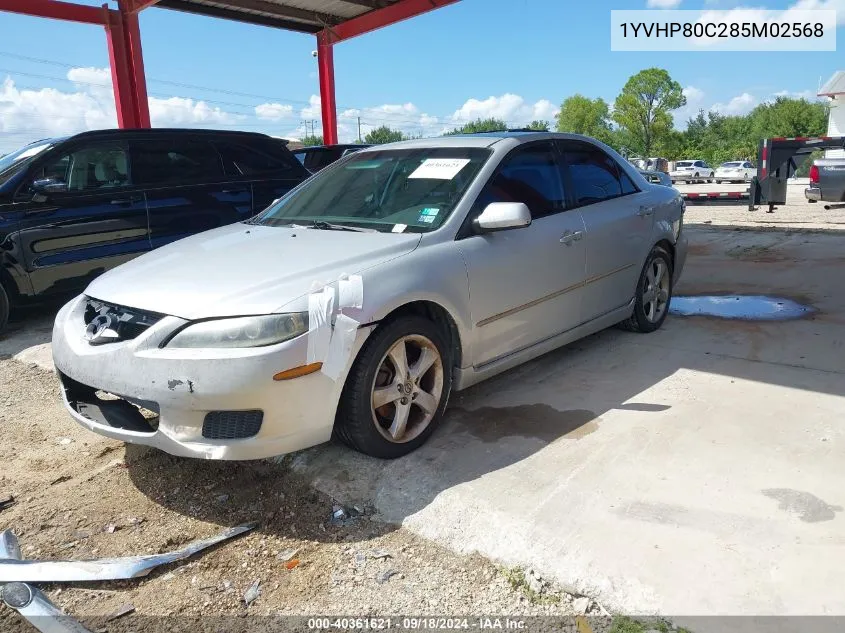 1YVHP80C285M02568 2008 Mazda Mazda6 I Sport Ve