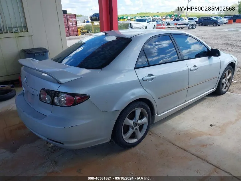 1YVHP80C285M02568 2008 Mazda Mazda6 I Sport Ve