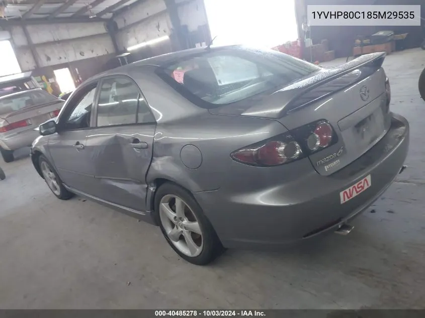 1YVHP80C185M29535 2008 Mazda Mazda6 I Sport Ve