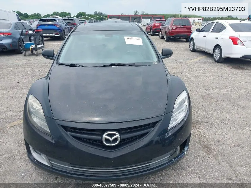 2009 Mazda Mazda6 S Grand Touring VIN: 1YVHP82B295M23703 Lot: 40077589