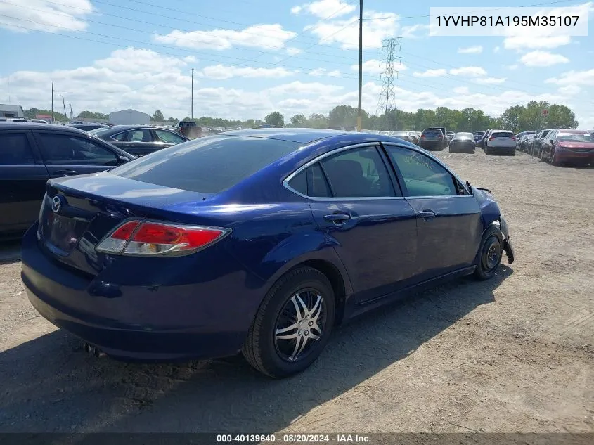 1YVHP81A195M35107 2009 Mazda 6 I