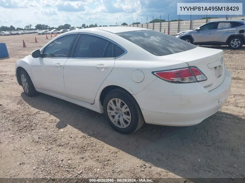 2009 Mazda Mazda6 I Sport VIN: 1YVHP81A495M18429 Lot: 40202868