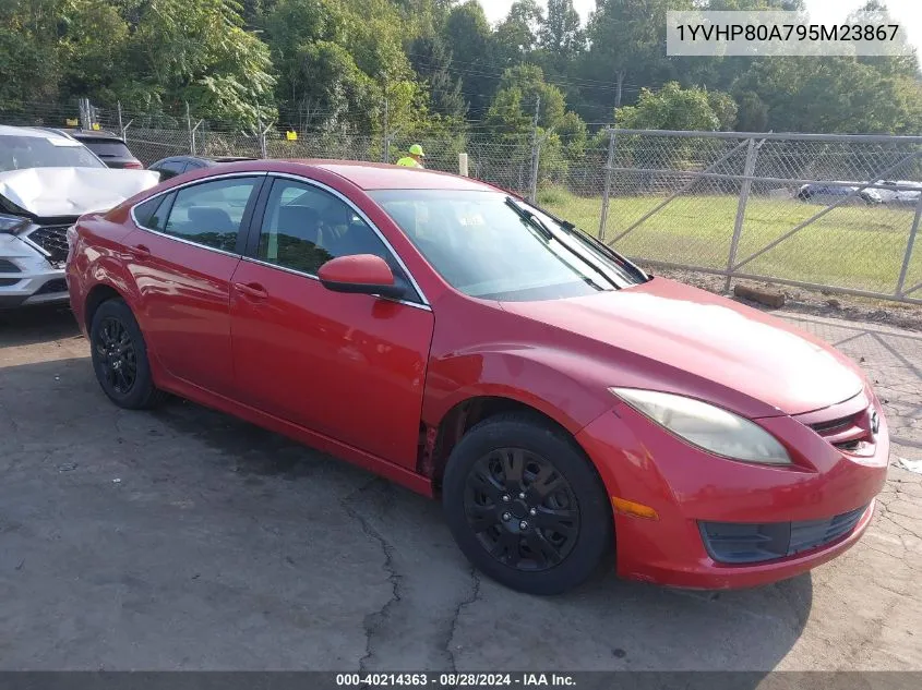 2009 Mazda Mazda6 I Sv VIN: 1YVHP80A795M23867 Lot: 40214363