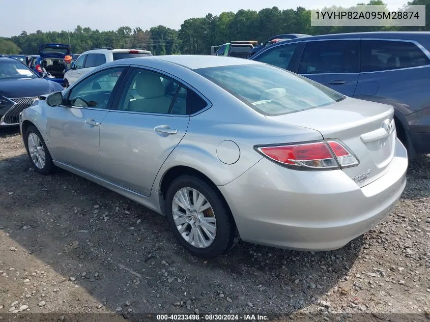 2009 Mazda Mazda6 I Touring VIN: 1YVHP82A095M28874 Lot: 40233498